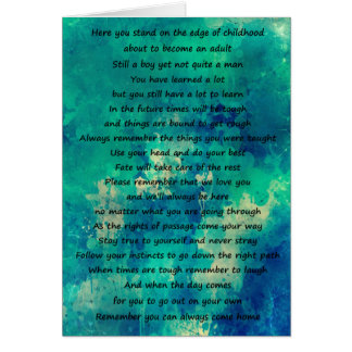 Ett kort för vår son