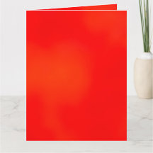 Ett kort med en djärv röd och orange gradientdesig