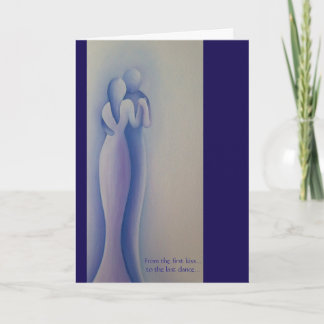 Ett kort som säger "I Kärlek You"