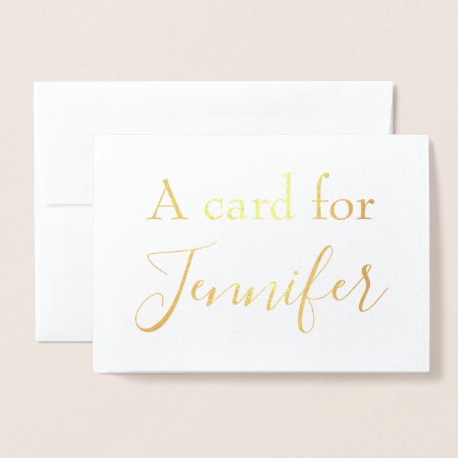 Ett kort till en nära och kära (Framsida med kuvert)