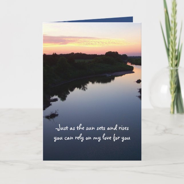 ett kort till min älskling. (Framsida)