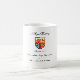 Ett kungligt bröllop kaffemugg