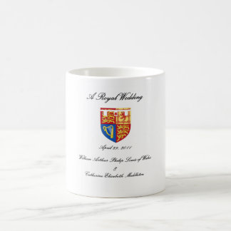 Ett kungligt bröllop kaffemugg