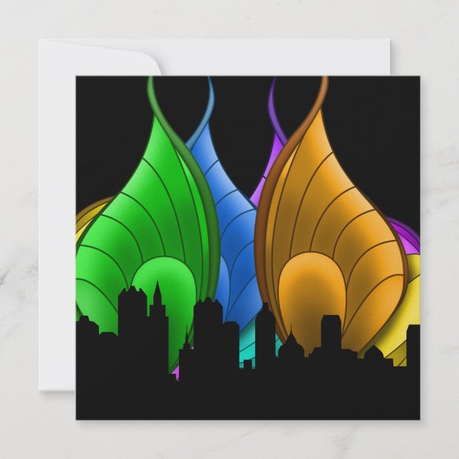 Ett kungligt elegant evenemang - SRF Inbjudningar (Framsida)