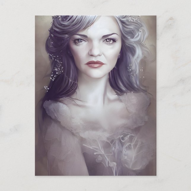 Ett kvinnligt vykort (Framsida)