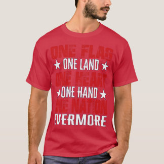 Ett land - ett hjärta - ett hand - en nation v. t shirt