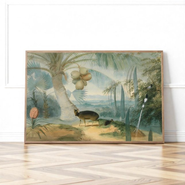 Ett landskap i Ceylon av Samuel Daniell Poster (Skapare uppladdad)