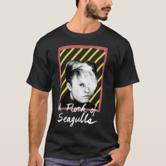 Ett lås av Fiskmåsar - 80-talets Rand T-Shirt