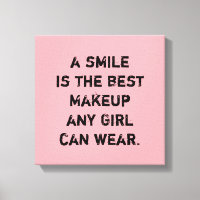 Ett leende är den bästa Makeup som alla flickor ka