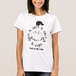 Ett leende är den värda tusen ordjapanproverben tee shirt