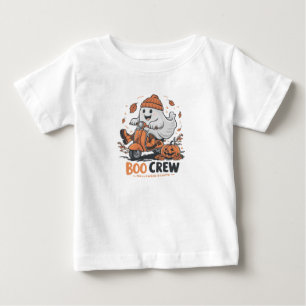 Ett lekande spöke som kör en skoter t shirt