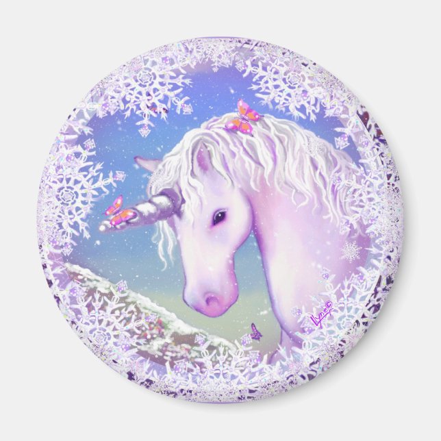 Ett lila-paradis och snö magnet (Framsidan)