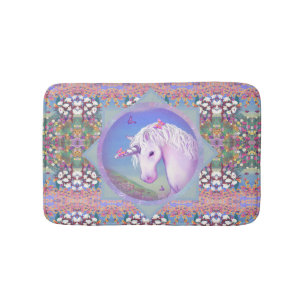 Ett lila paradiset Bath Mat Badrumsmatta