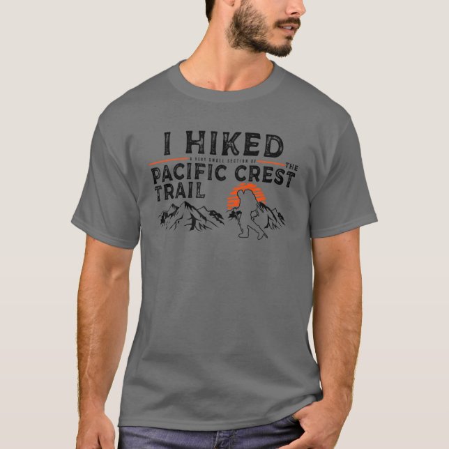 Ett litet avsnitt - Pacific Vapenskölds Trail Hike T Shirt (Framsida)