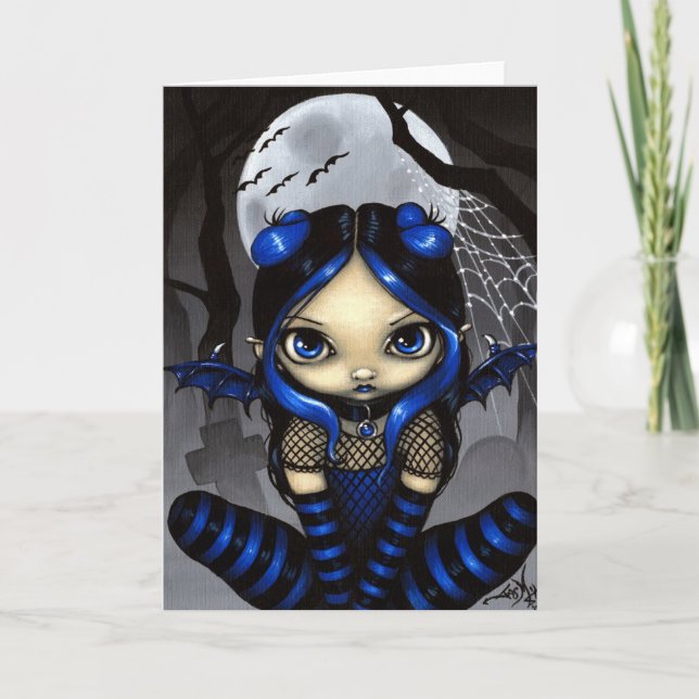 "Ett litet batteri"-hälsningskort Kort (Framsida)