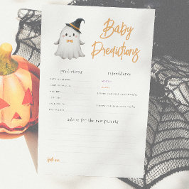 Ett litet Boo Cute Baby Predications & Advice Game