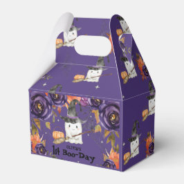 Ett litet Boo Cute Ghost Halloween 1:a födelsedage Presentaskar