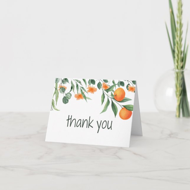 Ett litet Cutit-tack-kort första födelsedag Tack Kort (Framsida)