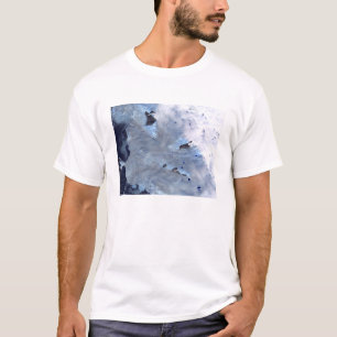 Ett litet fält av den glaciärsurroundsBaffin T Shirt