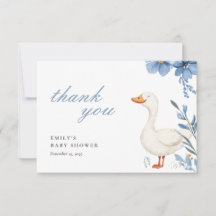 Ett litet Fånig Goose Boy Baby Shower