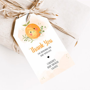 Ett litet favoritmärke för citrusfrukter-Orangen B Presentetikett