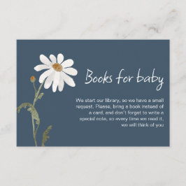 Ett litet jokertecken för babydusch i daisyn tilläggskort