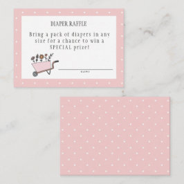 Ett litet kort för jodrosblommor