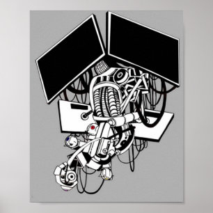 Ett litet kretsverk poster