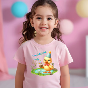Ett litet litet Anka Cute Birthday Gift T Shirt