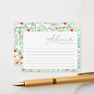 Ett litet, modernt babyvykort rådkort