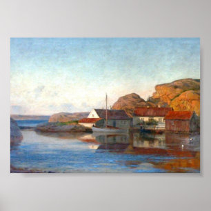 Ett litet norskt inlopp poster