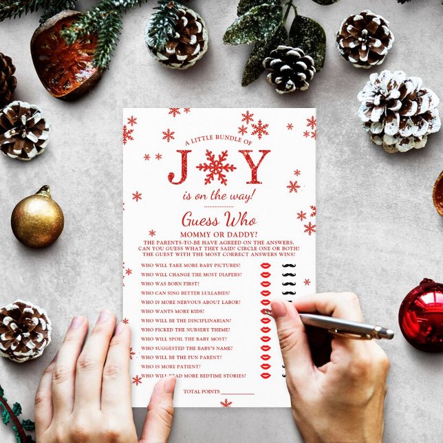 Ett litet paket med glad jul-babystöld (Skapare uppladdad)