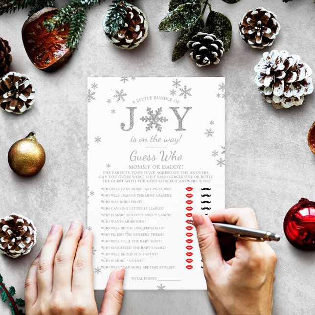 Ett litet paket med glad jul-babystöld (Skapare uppladdad)