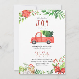 Ett litet paket med Joy Baby Shower Inbjudningar