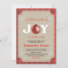 Ett litet paket med Joy Baby Shower Inbjudningar