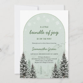 Ett litet paket med Joy Baby Shower Inbjudningar