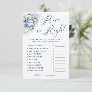Ett litet Prince-Royal Blue Shower Pris är Höger Tilläggskort