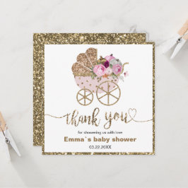 Ett litet Pumpkin Girl Baby Shower tack