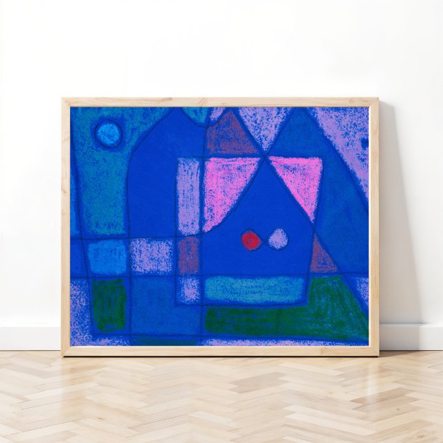 Ett litet rum i Venedig av Paul Klee, Abstrakt Art Poster (Skapare uppladdad)