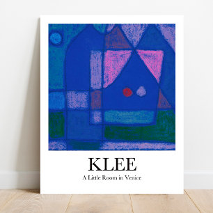 Ett litet rum i Venedig av Paul Klee Poster