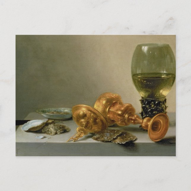 Ett liv med en Roemer och en Gilt Kopp Vykort (Framsida)