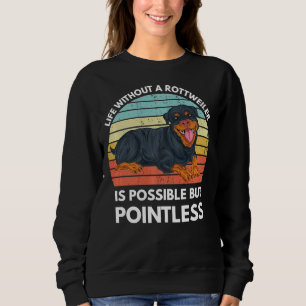 Ett liv utan en rottweiler är möjligt, men poäng t shirt