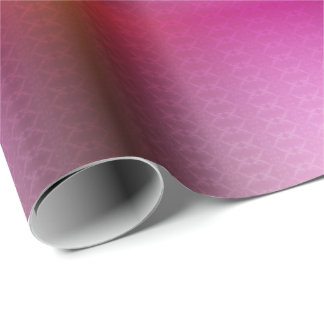 Ett livfullt, delvis upprullat blad av presentpapp presentpapper