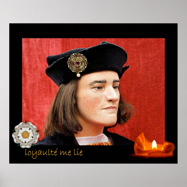 Ett ljus för Richard III Poster (Framsidan)