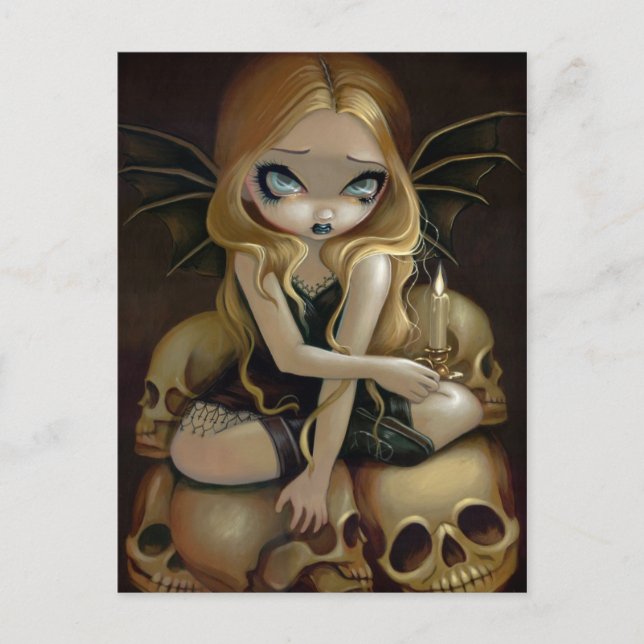 "Ett ljus i Mörken" vykort (Framsida)