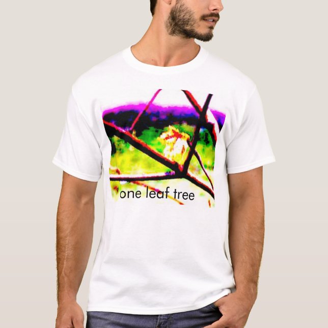 ett lövträd t-shirt (Framsida)