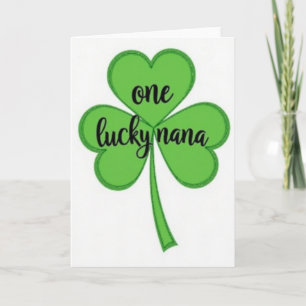 Ett Lucky Nana-kort Kort