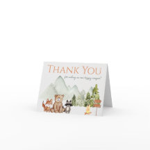 Ett Lycklig-kamper 1:a födelsedag - tackkort