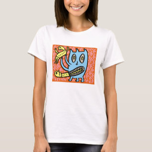 Ett lyckligt monster från fördärvar t shirt