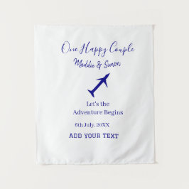 Ett lyckligt par, äventyr börjar bröllop co